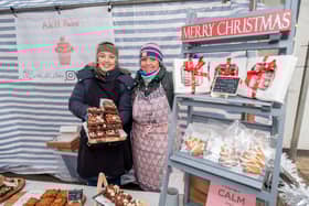 Abi Harris and Sally Finney of Abi H Bakes of Tetford.