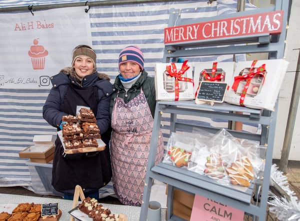Abi Harris and Sally Finney of Abi H Bakes of Tetford.