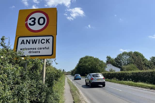 The A153 will be closed at nights from July for road works. Photo: LCC