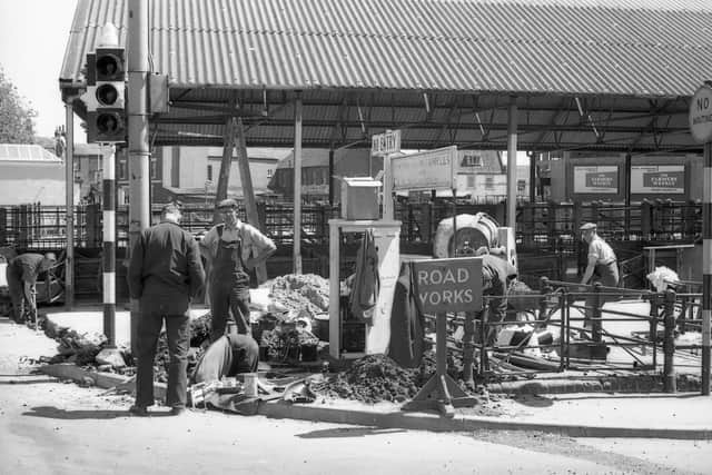 Wide Bargate and Pen Street 60 years ago.