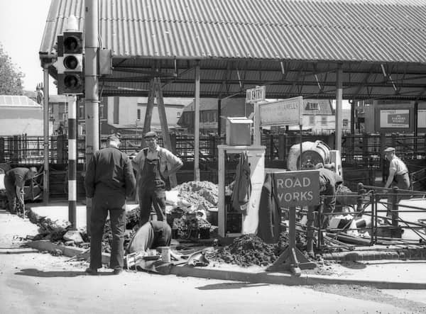 Wide Bargate and Pen Street 60 years ago.