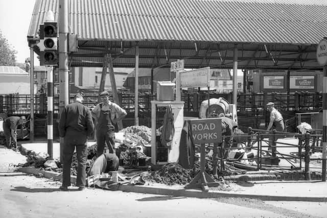 Wide Bargate and Pen Street 60 years ago.
