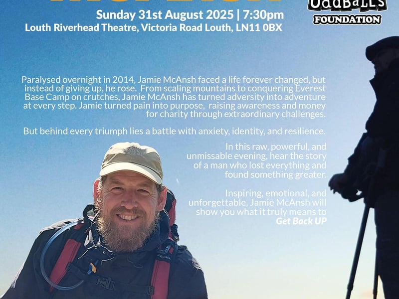 An Evening With Jamie McAnsh is coming to Louth