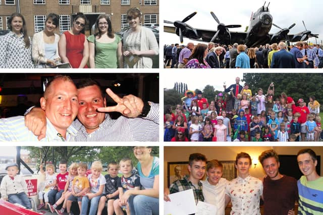 Six photos from the archives from 10 years ago ...