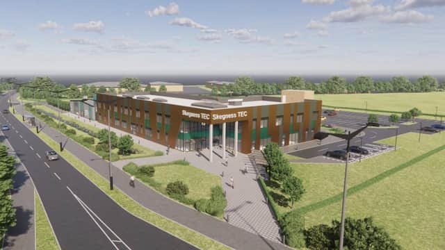 A brand-new campus for Skegness TEC is one of the projects praised.