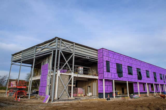 Connected Coast’s Towns Fund project building a new Skegness Learning Campus, Wainfleet Road, Skegness.