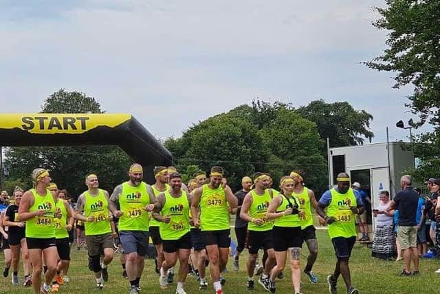 And they're off!