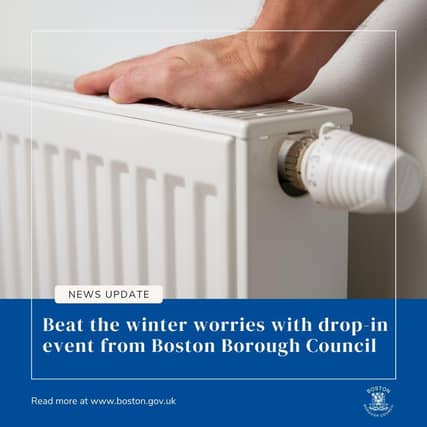 Boston Borough Council is holding a drop-in event to help people this winter