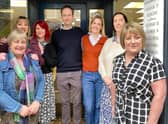Eve & Ranshaw staff Di Reeson, Jacqueline Limm, Fiona Blackburn, owners Marcus and Nicoline Sandwith, Claudia Kibby and Helen Kennedy. Photos: Chris Frear