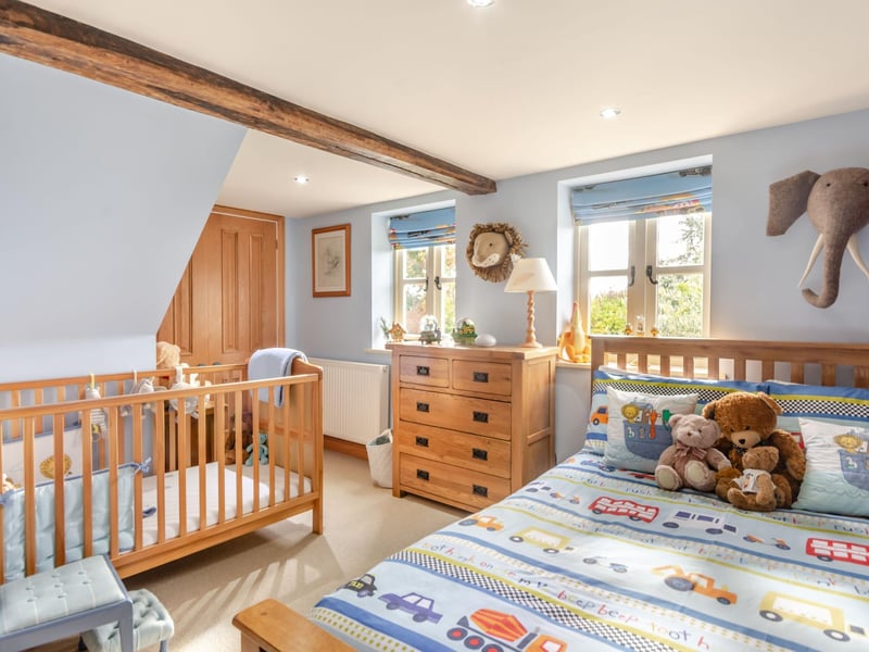 One of the other first-floor bedrooms.
