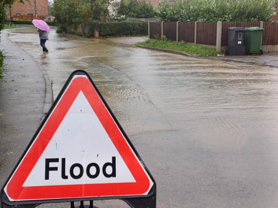 Flooding caused disruption and distress last Friday. Image: Dianne Tuckett