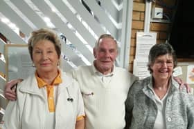 Winning Amateurs rink with Eileen Favell, Mick Greet and Josie Pearson