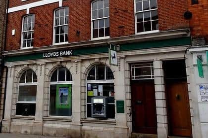 Lloyds Bank, which operates from this historic building on Mercer Row in Louth, will close its doors in May.