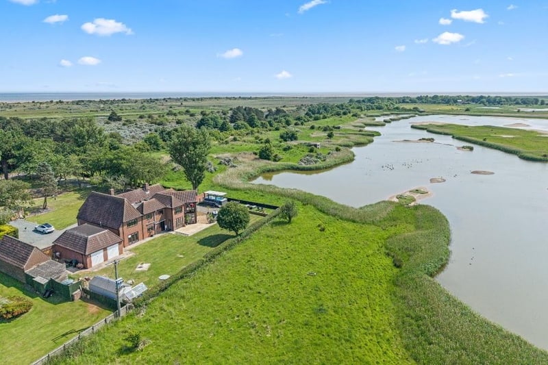 The home and its surroundings.