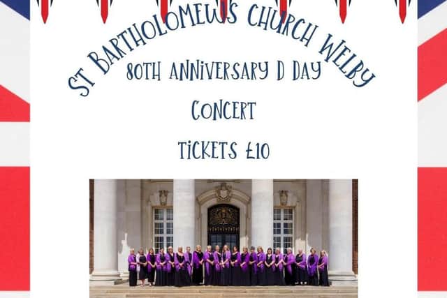 D Day concert poster