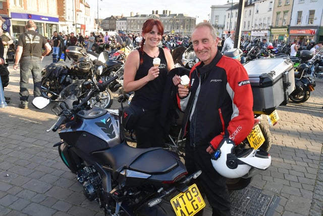 David Bird, of Market Rasen, and Louise Hebden, of Horncastle.