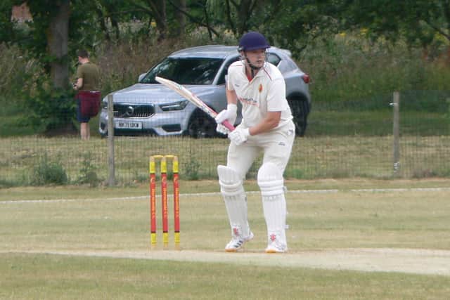 Finn Fisher - top-scored in Horncastle defeat.