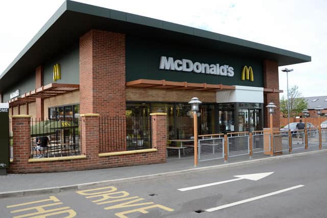 The Drive-Thru at McDonald's in Gainsborough has reopened
