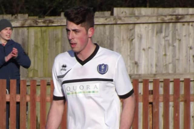 Jamie Coulson - two goals in midweek victory at Nettleham.