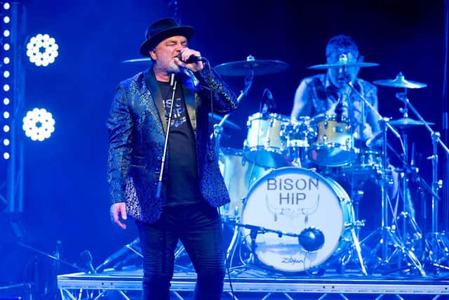 Bison Hip live at Lincoln Blues Festival (photo by Chris Roberts/Widerview Visual Media
