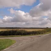 Land near Scredington earmarked for the new reservoir.