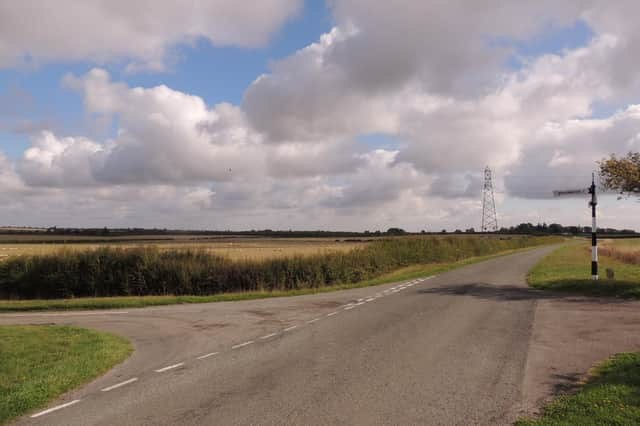 Land near Scredington earmarked for the new reservoir.