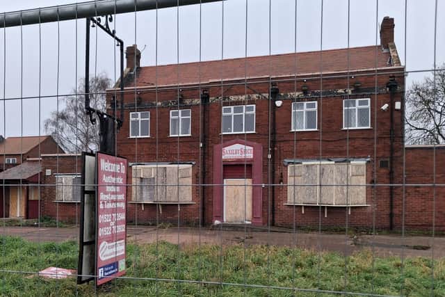 The former Saxilby Spice restaurant on Gainsborough Road, Saxilby (previously the Bridge Inn for many years.)