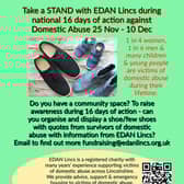 EDAN Lincs shoe appeal.