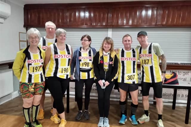 Boston Community Runners at the George Munday 10k.