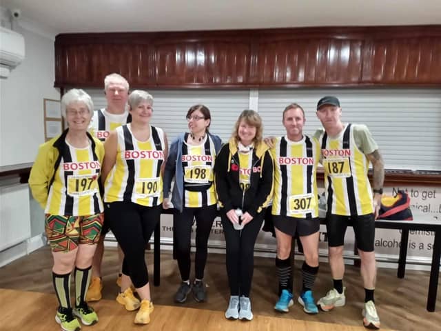 Boston Community Runners at the George Munday 10k.