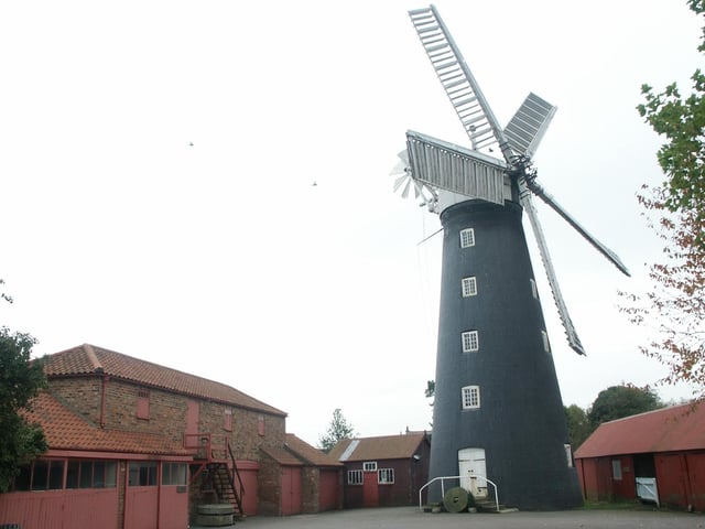 Burgh Le Marsh Windmill. Photo Lincolnshire County Council
