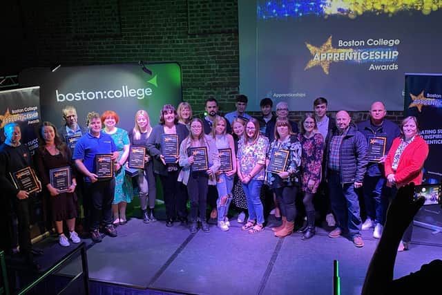 Boston College has been honouring its apprentices and the businesses that support them.