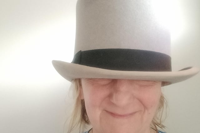 Debbie Chessum’s 40 hat challenge for Brain Tumour Awareness Month