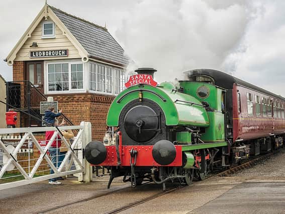 Santa Specials are back at the Lincolnshire Wolds Railway. Image: LWR