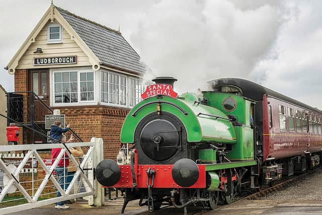Santa Specials are back at the Lincolnshire Wolds Railway. Image: LWR