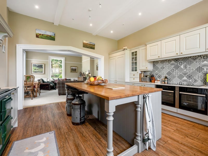 The kitchen.