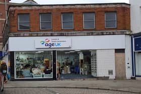 The damaged Age UK shop where Strait Bargate meets Wide Bargate. Picture: Andy Hubbert