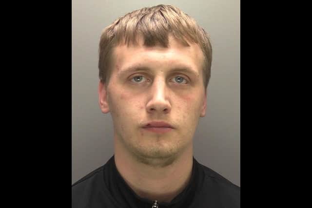 Jailed man Bradley Smith, of no fixed abode. Picture: Lincolnshire Police