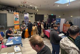 There were plenty of opportunities at the recent job fair as employers meet and greet potential new employees
