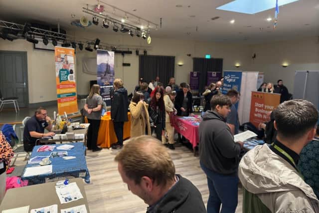 There were plenty of opportunities at the recent job fair as employers meet and greet potential new employees