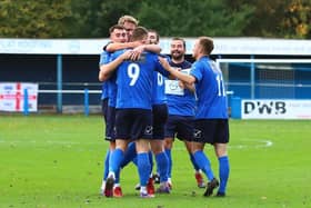 Boston Town advanced to the next round of the League Cup. Pic by Steve W Davies photography.