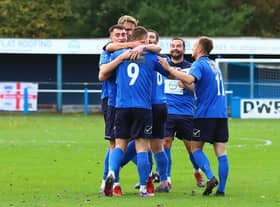 Boston Town advanced to the next round of the League Cup. Pic by Steve W Davies photography.