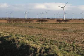 The land at Conisholme where the solar farm is planned. Photo: ELDC