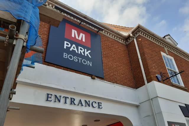 M Park Boston, in Horncastle Road.