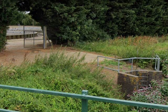 The water recycling centre on The Drove, Osbournby. Photo: Google