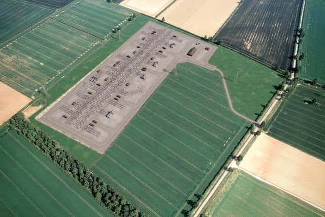 Proposed Navenby substation design on Heath Lane, North east of Navenby. Credit: National Grid