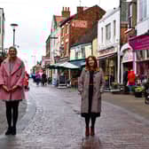 Wendy Osgodby, senior growth strategy and projects officer, Theresa Workman, activities co-ordinator, and Jonathan Lee, Townscape Heritage officer