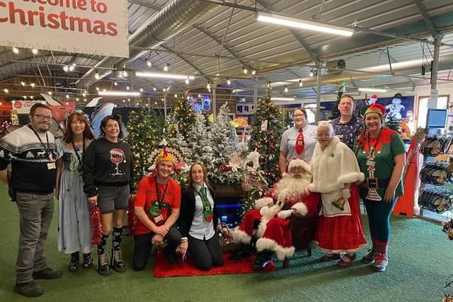 Santa is on his way to garden centre near you