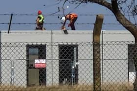 Work is continuing at RAF Scampton despite a full Stop Notice being issued by West Lindsey District Council