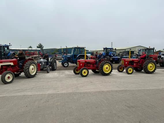The Louth Lions's annual Tractor Run.